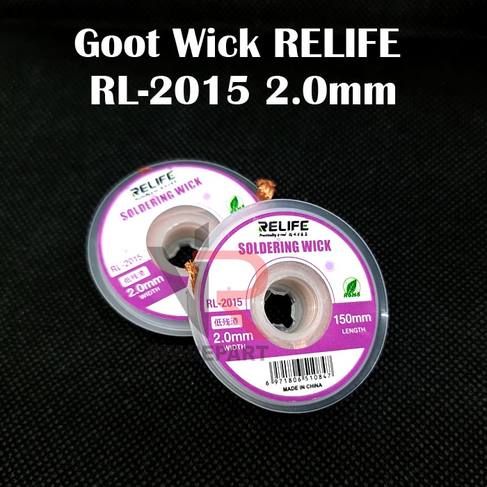 SOLDERING WICK GOOT RELIFE / PEMBERSIH TIMAH SOLDER