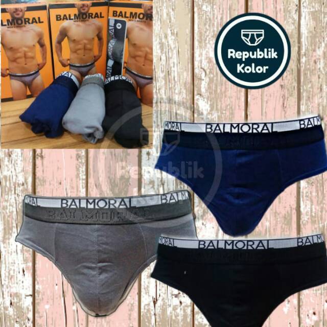  CELANA  DALAM PRIA KATUN  BAGUS  BALMORAL A 034 BRIEF 
