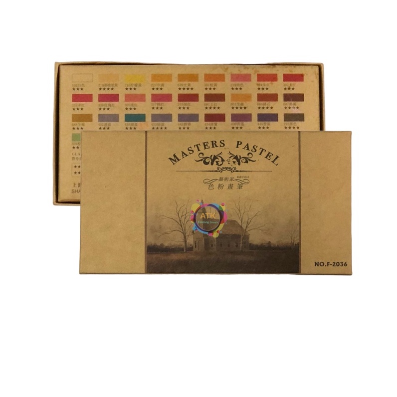 

Master Pastel 36 Colour Maries #F – 2036 / Pastel Master 36 Warna – SHABG