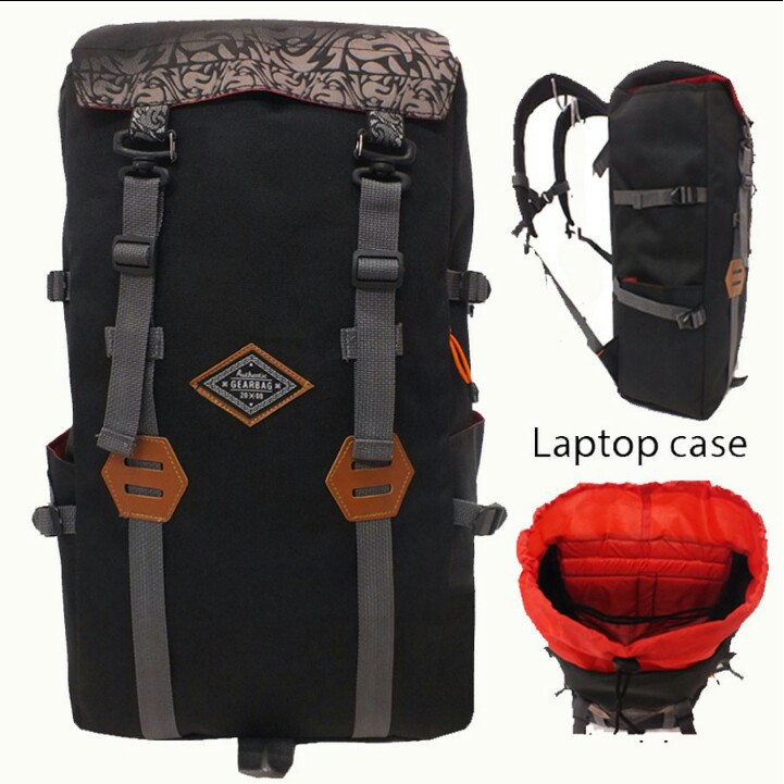 tas caril gear bag ransel korean mountain backpack 43L