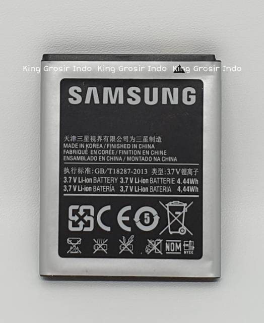 Baterai Samsung Galaxy Mini S5570 S5330 S5280 S5282 S7230 Original 100% Battery Batre