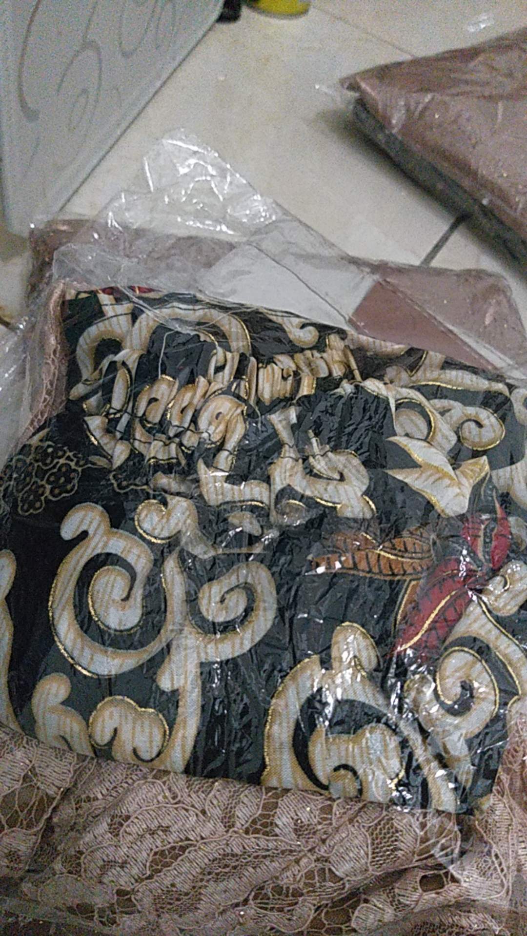 Kebaya Anak Brukat Modern (gratis Bando) Setelan Baju Brokat & Rok Batik Bayi Balita Kutu Baru Ruru