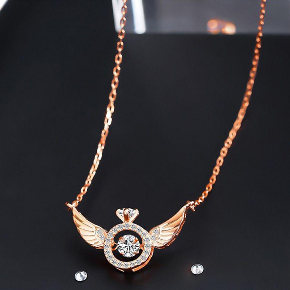 Lily Angel Sayap Kalung Fashion Hadiah Wanita Gadis Perhiasan