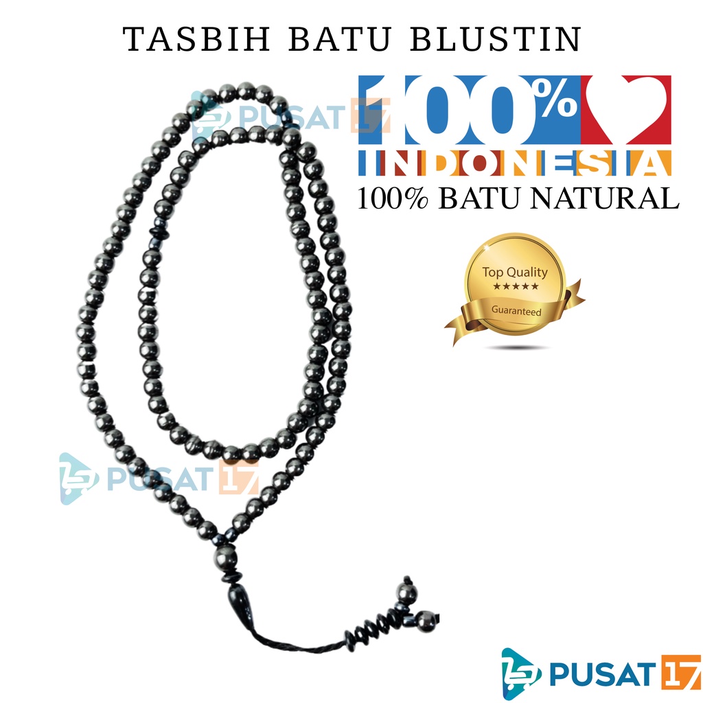 Jual Pusat Tasbih Batu Blustin Butir Asli Natural Tasbih Batu Kesehatan Tasbih Muslim