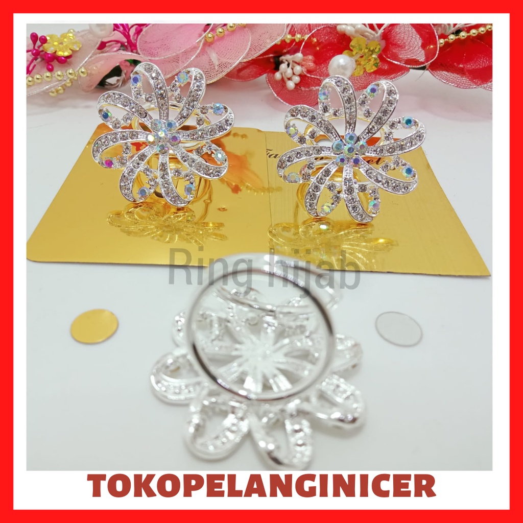 Cincin Hijab/ring gamis Terlaris Terbaru untuk Jilbab/Bros Gesper Hijab gamis trendy dan terkait fashion muslim