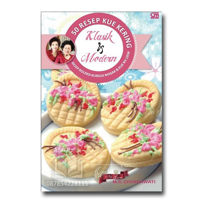 50 Resep Kue Kering Klasik Dan Modern Resep Koleksi Kursus Masak Kue Ny Liem Shopee Indonesia