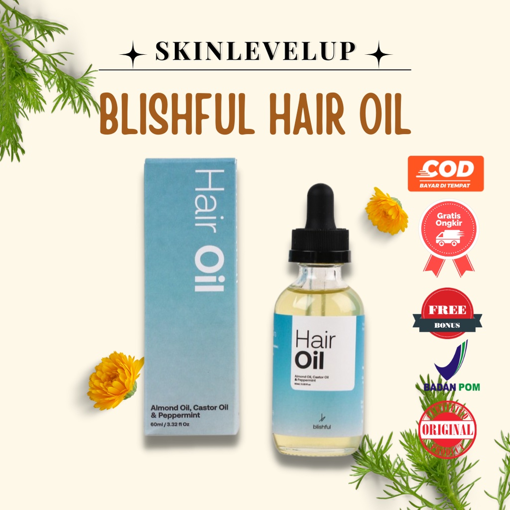 Hair Oil Serum Blishful Keratin Hair Oil Serum Minyak Rambut Keratin Argan Oil Blishful Blisful