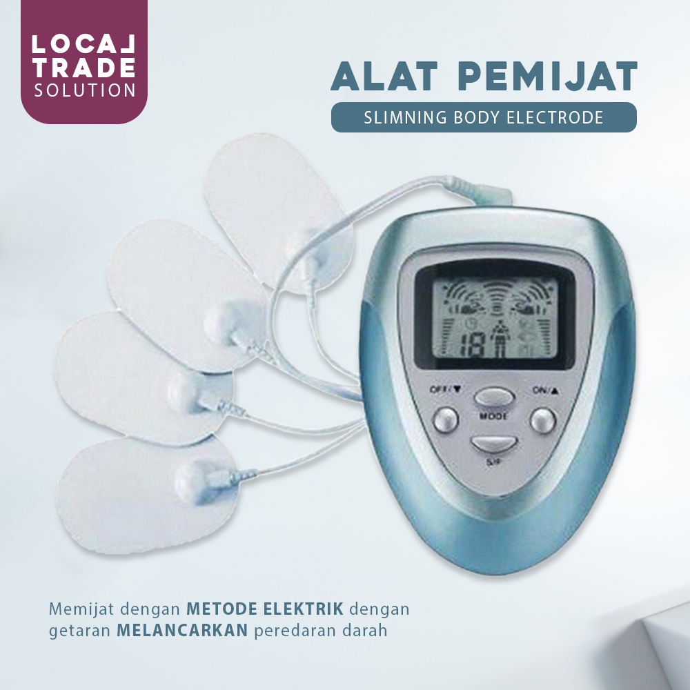 Alat Pijat Getar Elektrik Terapi Akupuntur Slimming Body Electrode Health Care Terapi