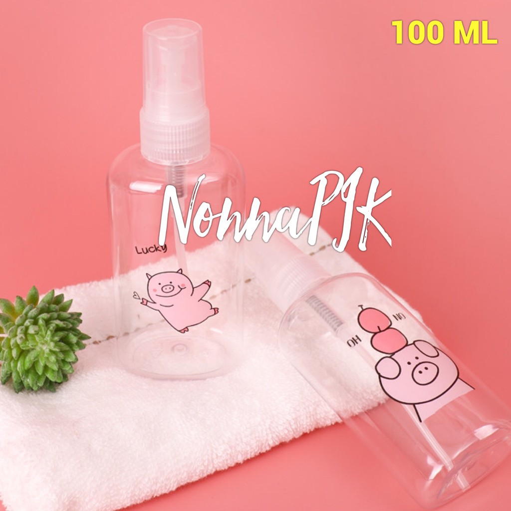 Botol Spray 100 - 120 - 150ML CC ML / Spray Bottle / Botol Semprot / Botol Spray 100ml Totoro / Line