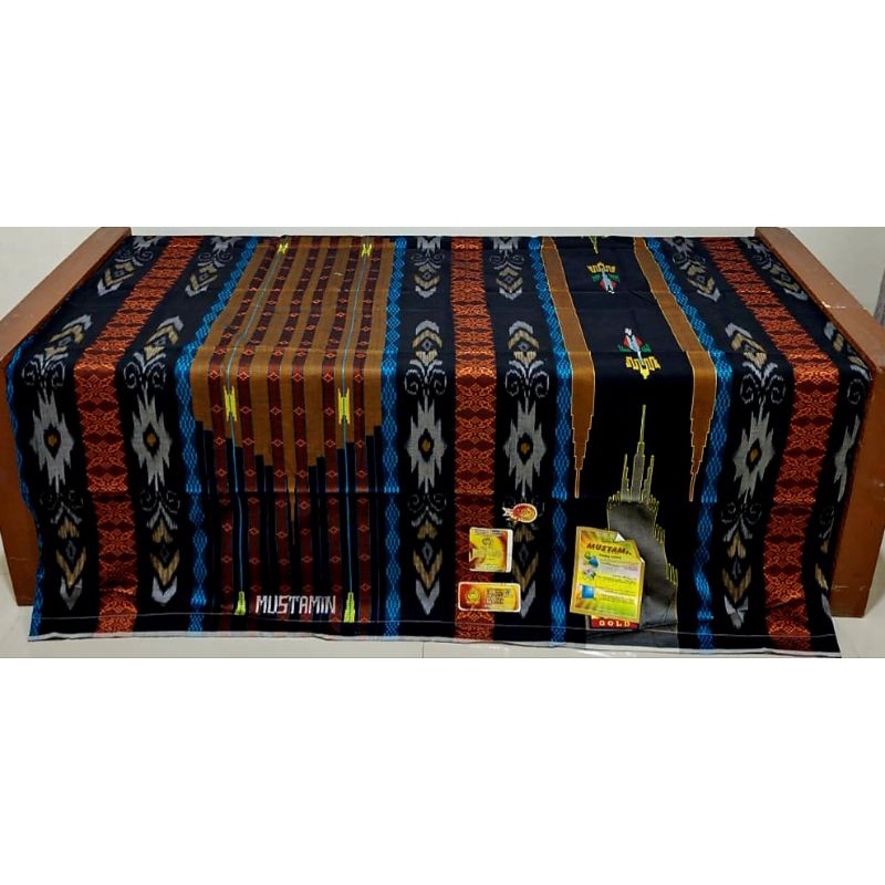 Sarung Tenun Samarinda Mustamin Mesres 240 Motif SGC Original 100% 03