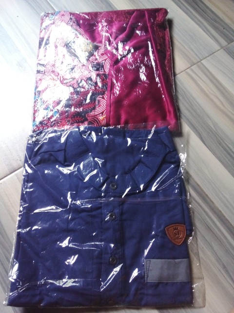 Atasan Batik Dolby Dolbi Dobby Doby Tenun Sutra Tulis Halus Katun Atbm Baron