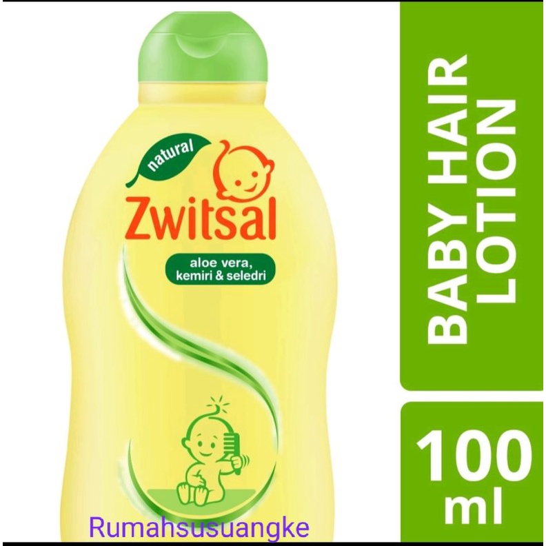 PROMO!!! Zwitsal Natural Hair Lotion Aloe Vera kemiri seledri 100ml