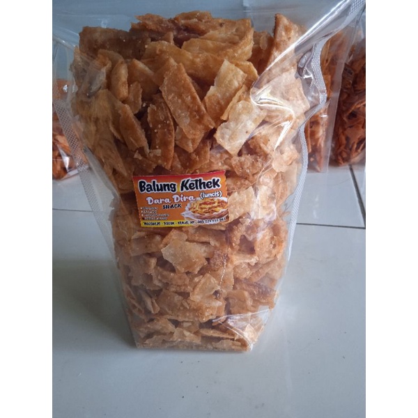 

balung kethek/loncis pedas manis 500 gram