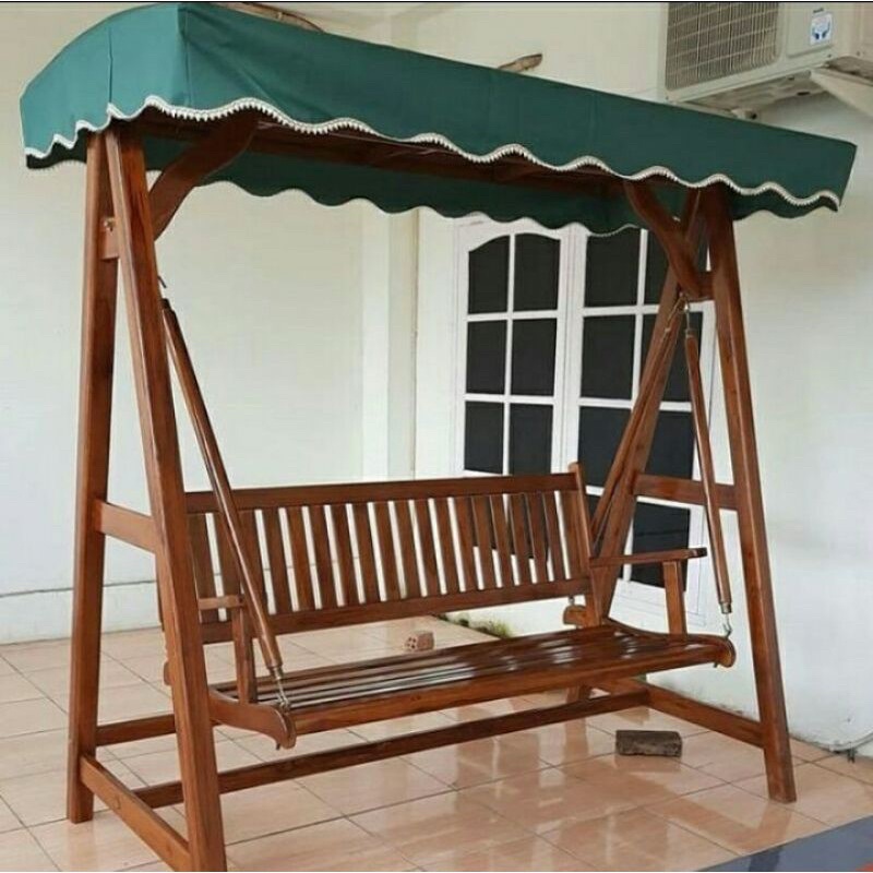 AYUNAN JATI, AYUNAN OUTDOOR, AYUNAN KAYU JATI, BANDULAN