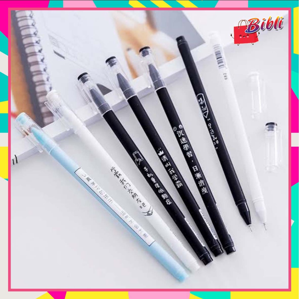 

Pulpen Gel Pulpen Japanese Pelajar Dan Kantor Pena Lucu Sourvenir Import 819
