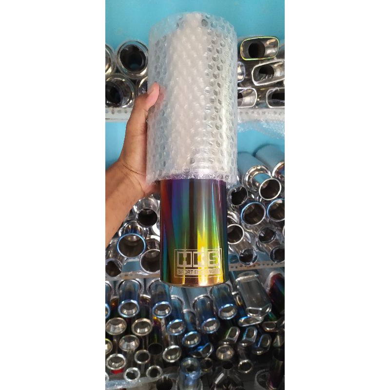 KNALPOT RACING MOBIL HKS GRONEL PELANGI