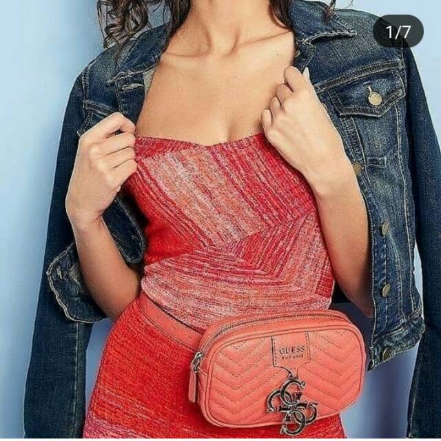 Tas guess violet belt bag