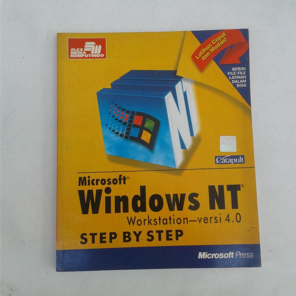 Buku Bekas Original - Microsoft Windows NT Workstation Versi 4.0 - Rp10.000