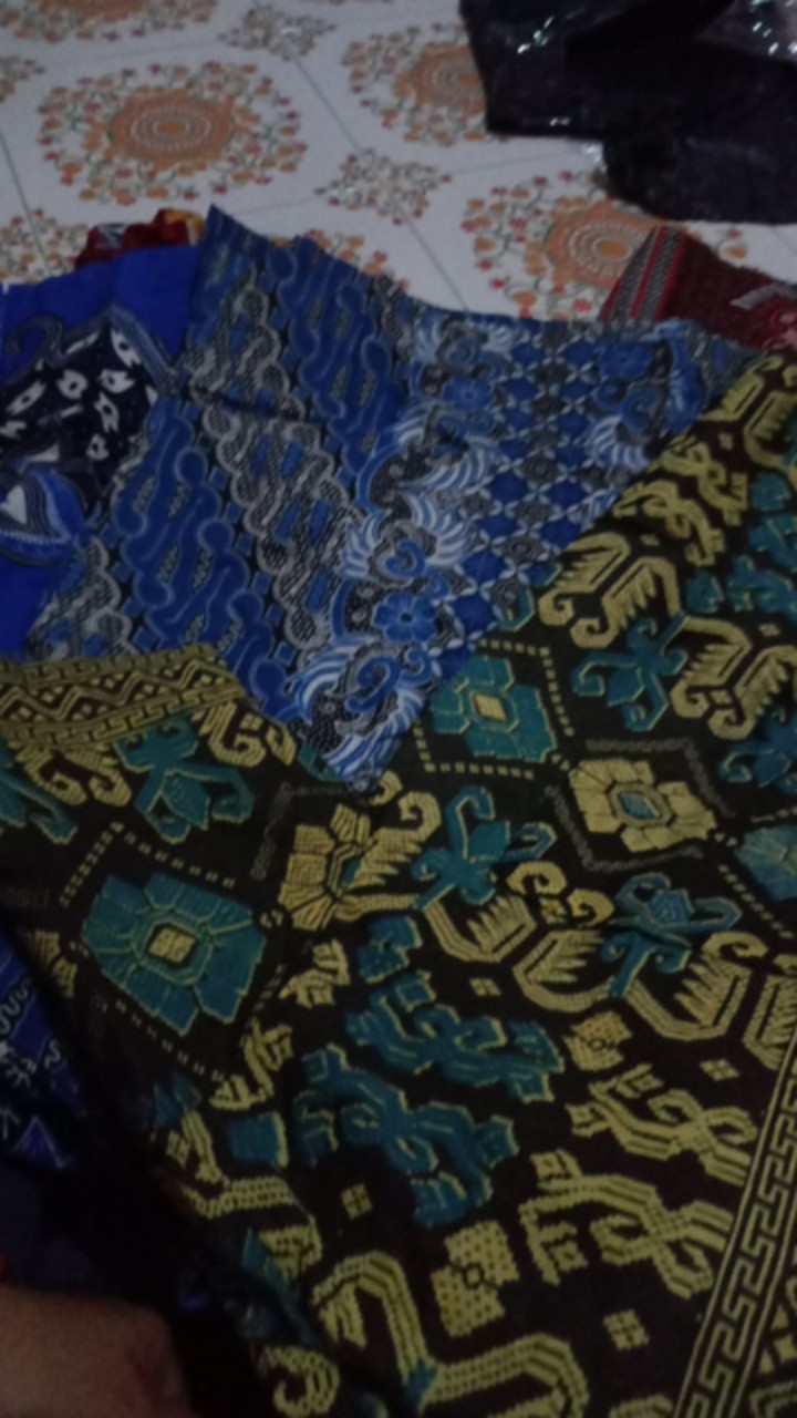 Bswart Batik Hrb026 Kenongo Hem Pendek Padi Pekalongan M L Xl Batik Pria Murah Modern Grosir