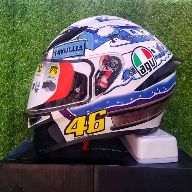 Helm Agv k-1 tavullia