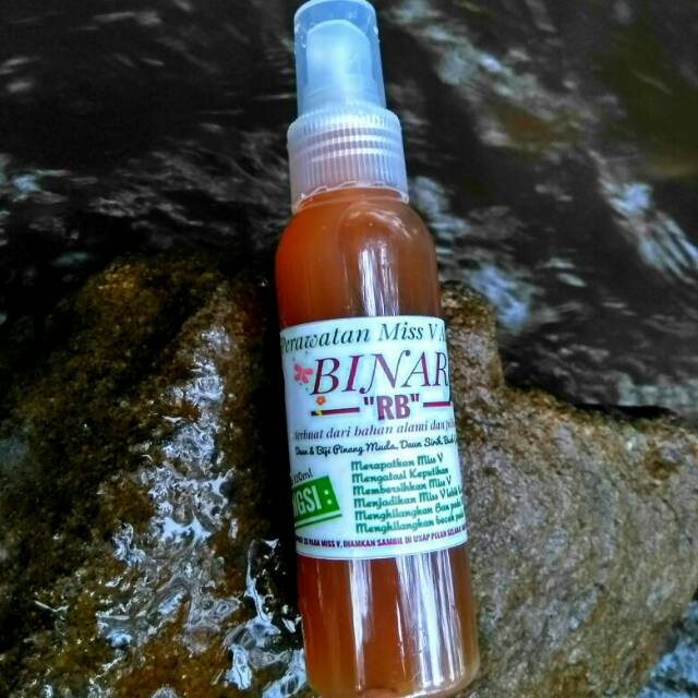 Pembersih kewanitaan alami Binar RB