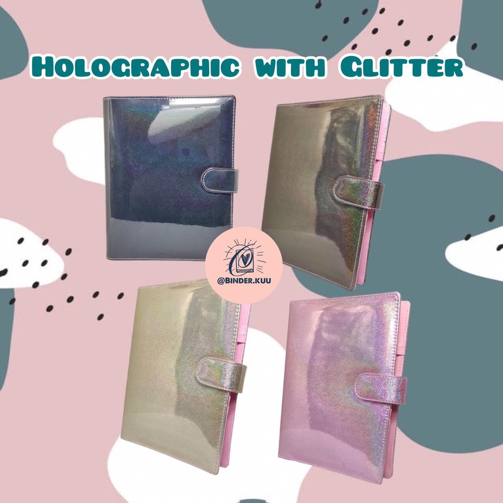 

Holographic with Glitter A5 B5 Ready Stock