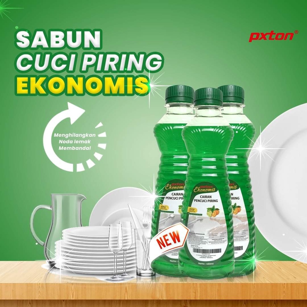 Sabun Cuci Piring PXTON Ekonomis 450ml