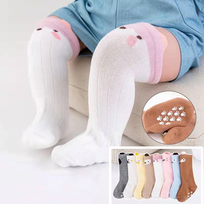 Baby Tiger Kaos Kaki Bayi Lucu Panjang / Kaos Kaki Anti Slip Panjang / Kaos Kaki Anak Bayi Motif/Kaus Kaki Tabung Tengah /C 99-100