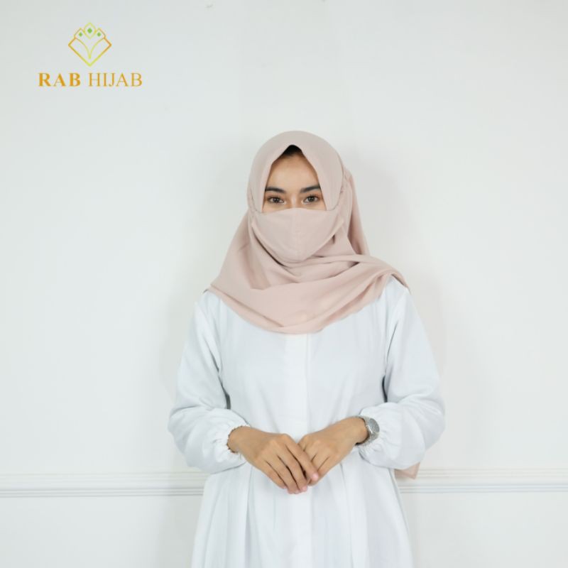 Masker Hijab / Jilbab Italiano by Rab Hijab