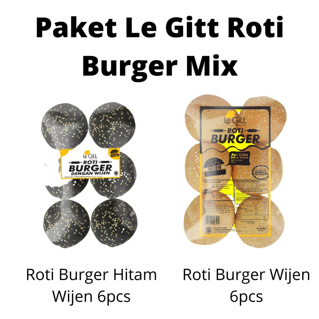 

Paket Le Gitt Roti Burger MIx