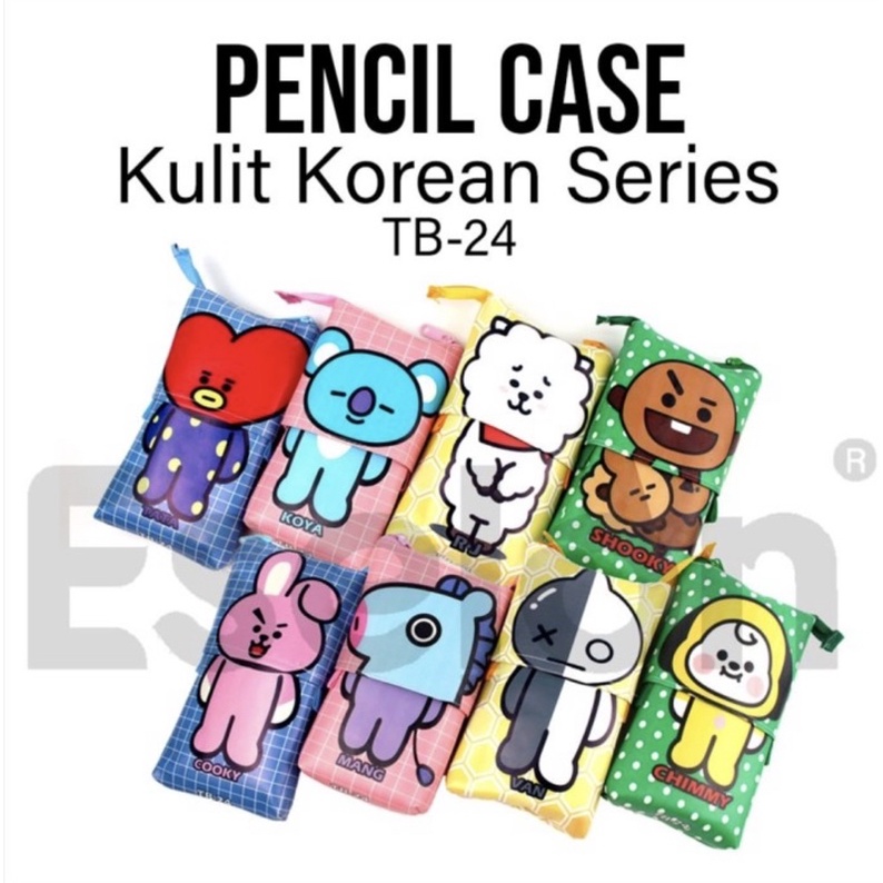 

TEMPAT PENSIL KULIT BTS BT21 SLIDE ( BISA NAIK TURUN ) | TEMPAT PENCIL BT21