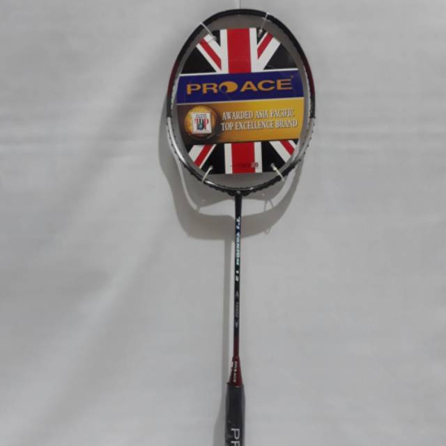 Raket Badminton Pro Ace Titanium 12 Paket Komplit/ ProAce Titanium 12