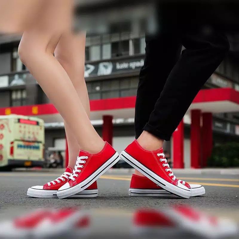 Sepatu sneaker couple Converse klasik 2psg/TANPA BOX