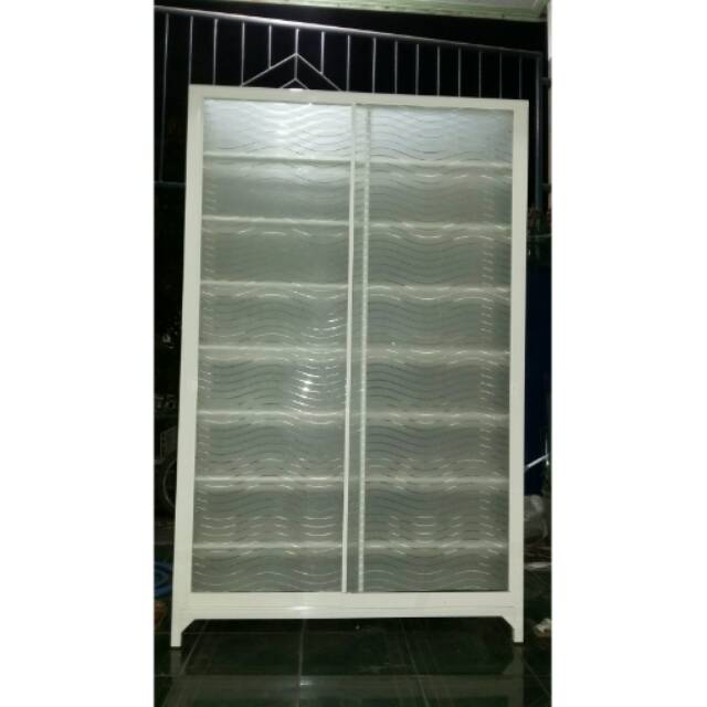 Lemari Sepatu Aluminium