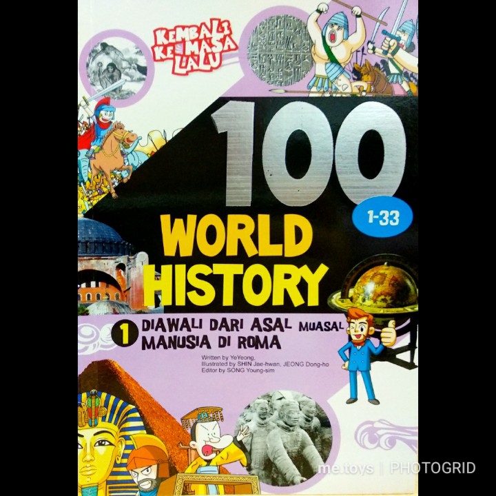 100 World History - Educational Book