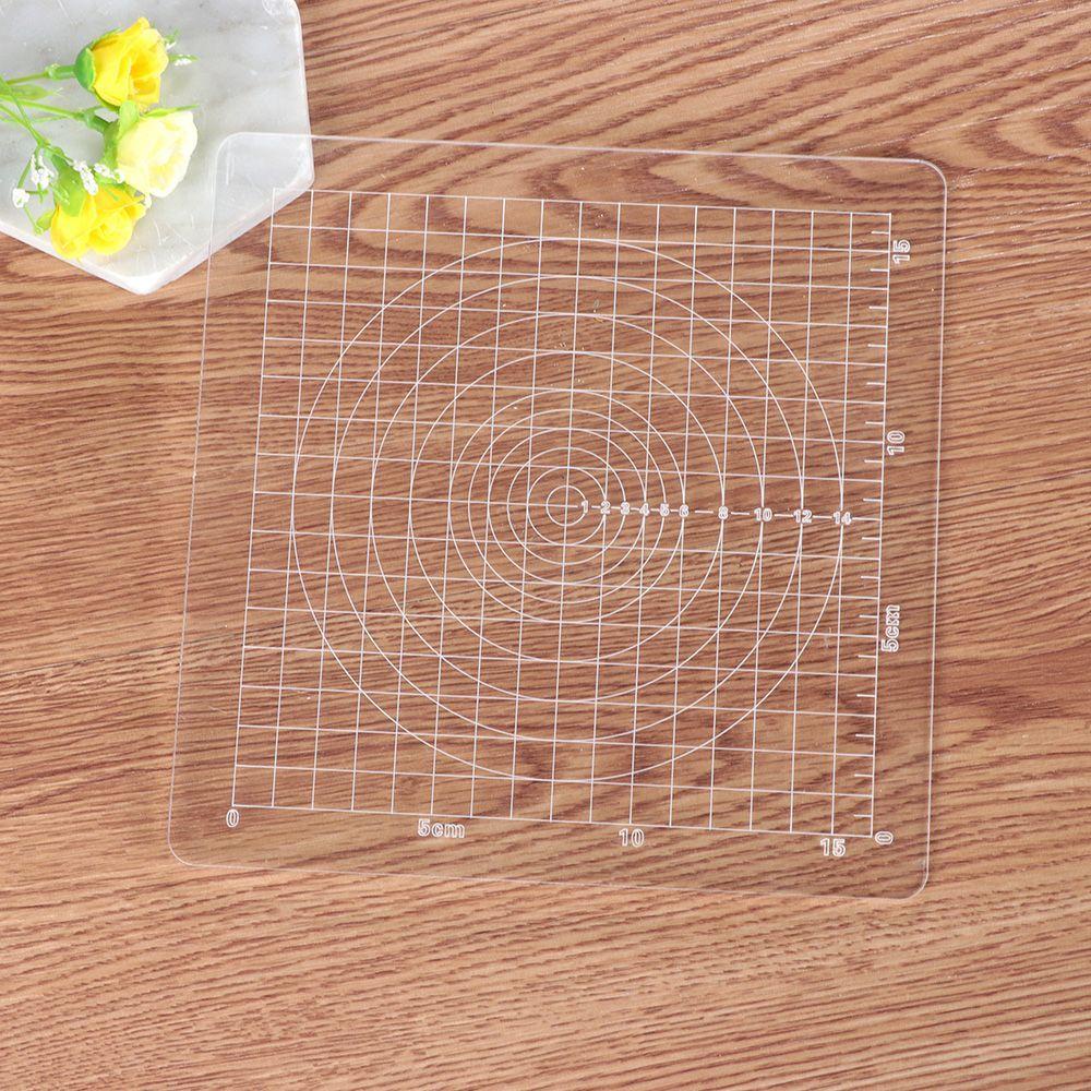 Papan Akrilik PREVA Bentuk Persegi Untuk Keramik DIY