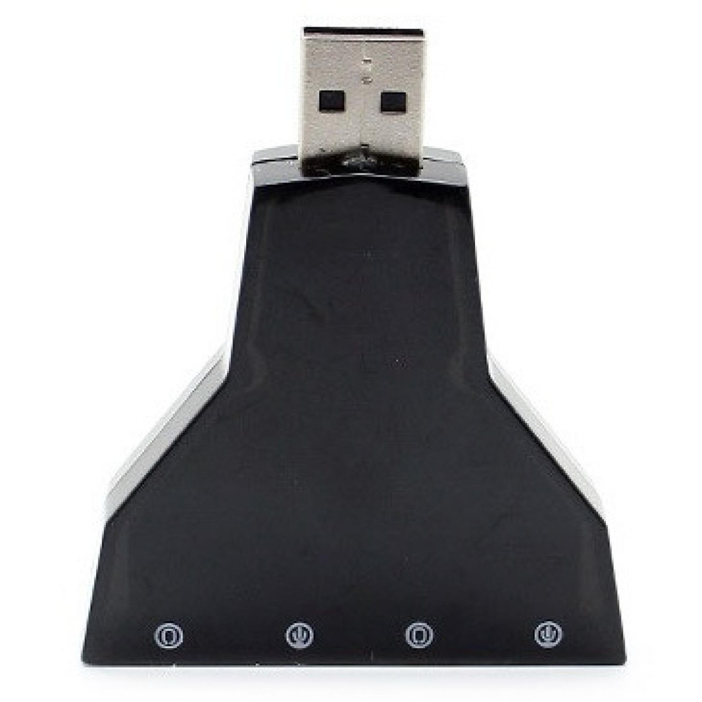 USB 2.0 to Virtual 7.1 Channel Audio Sound Card Adapter with China Chipset - PD-560