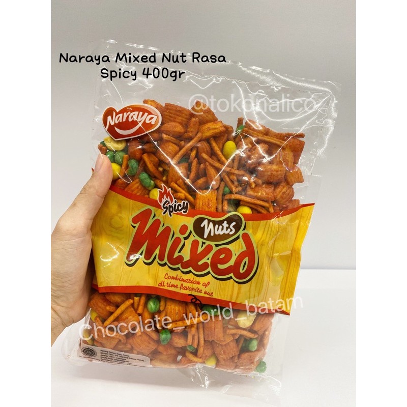 

NARAYA MIXED NUT 400gr