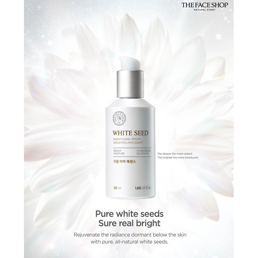 THEFACESHOP - White Seed Brightening Serum 50 ml