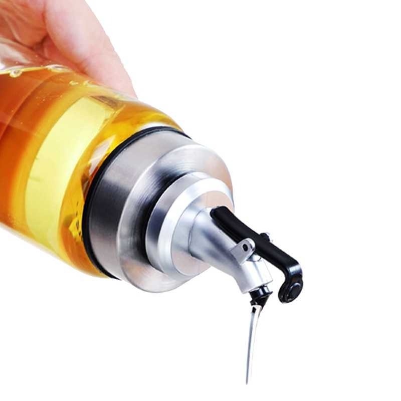 Botol Kaca Wadah Minyak Olive Oil Sirup Saos 300ML