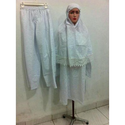 setelan baju ihrom wanita lengkap   perlengkapan haji dan umroh wanita Murah