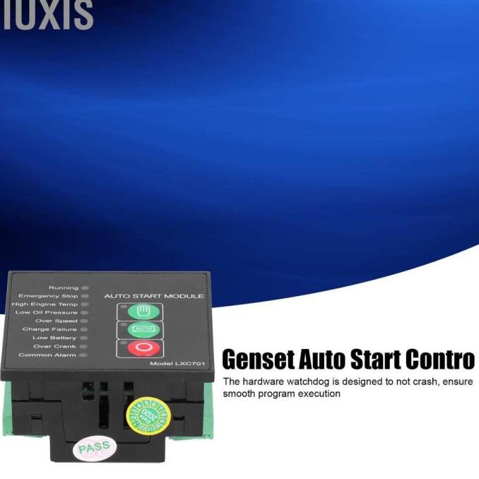 Iuxis Auto Start Genset Controller Control Panel For Diesel Generator