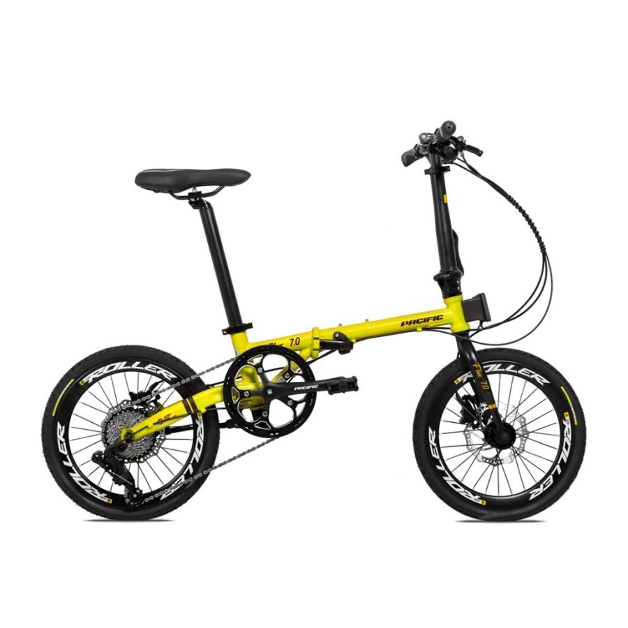 Sepeda Lipat Pacific STEEL 2980 STEEL FLUX 7.0 1x10SP MD 16 Inch Garansi SNI-2