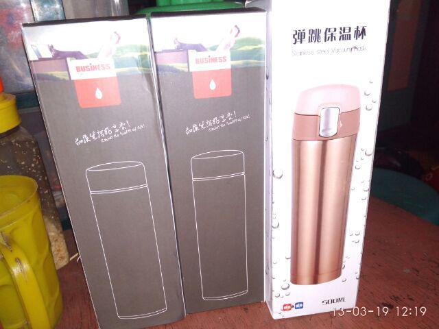 [a-15] Termos Air Stainless Steel 500 Ml Vacuum Cup Travel B89