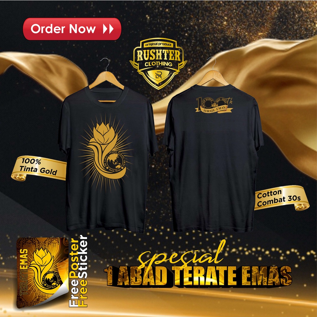 KAOS PSHT TERATE EMAS KEREN NEW 2022 KAOS TERATE