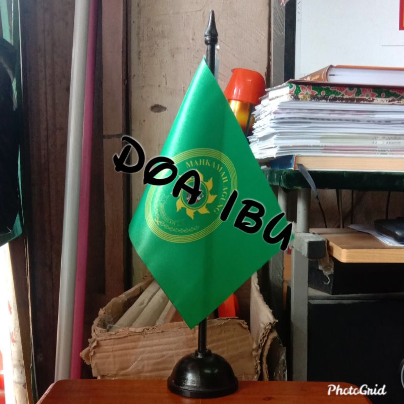 

best seller tiang kayu meja+bendera MAHKAMAH AGUNG