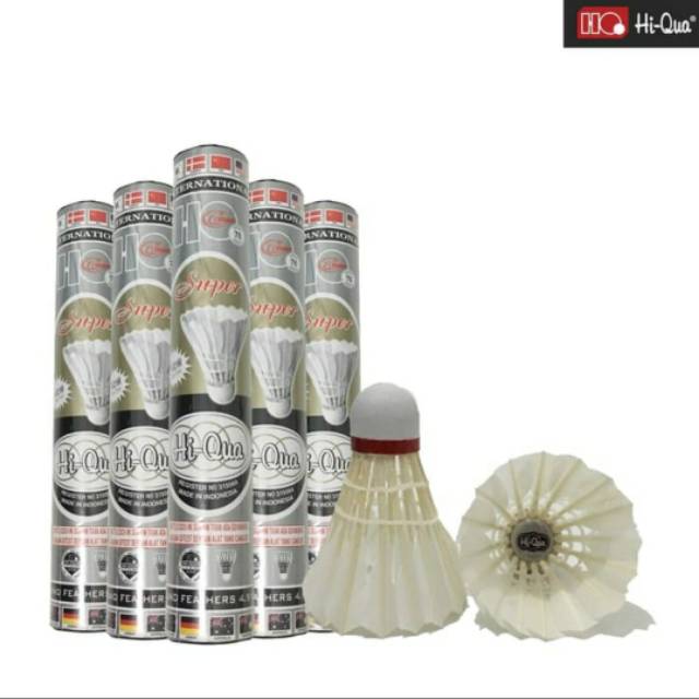 Shuttlecock Hi-Qua Silver / Bola bulutangkis Hi-Qua Silver