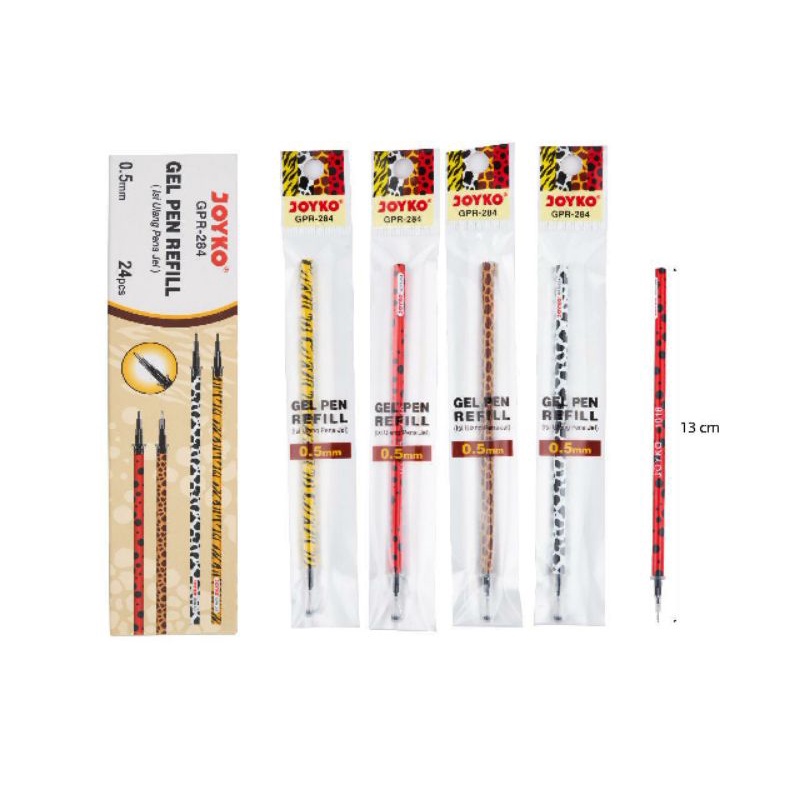 Isi Pulpen/Isi Ulang Pen/Refill Pen Joyko Gel GPR-284 (24pc)