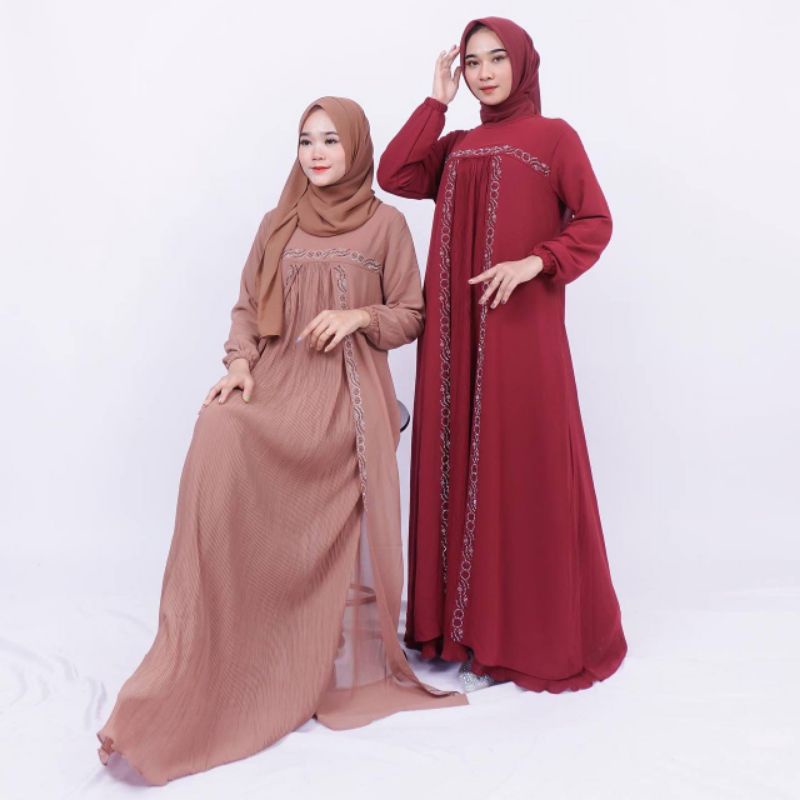 FAMYS - Gamis Dress Amanda Payet 004780-1