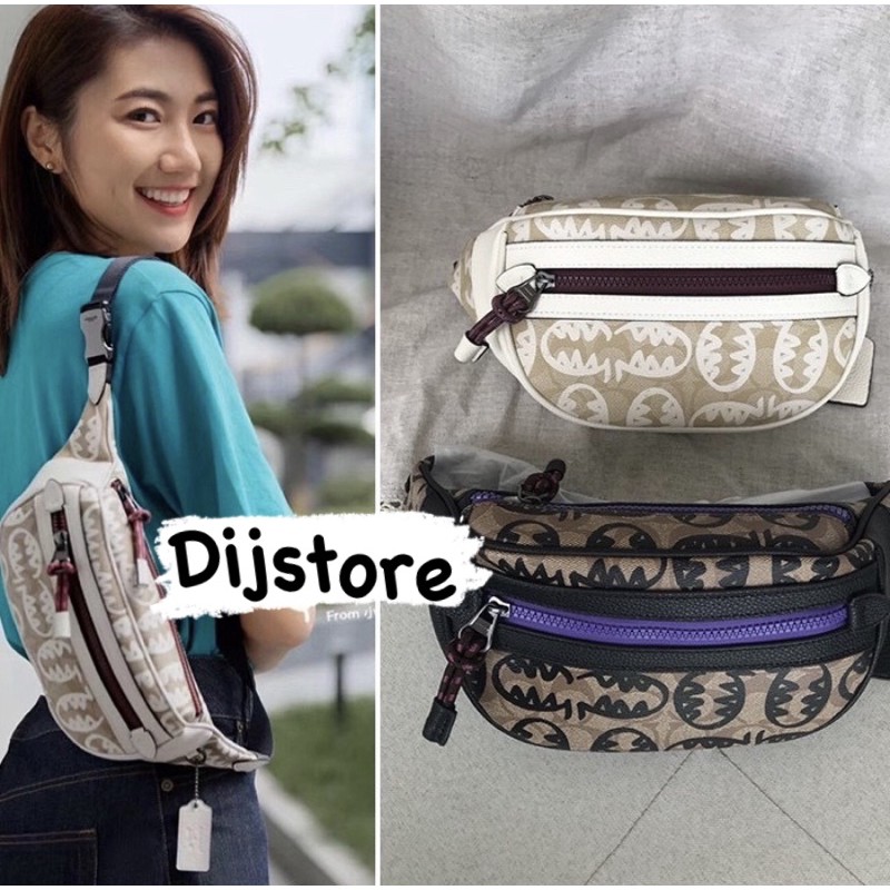 tas selempang wanita coach Grade original waistbag wanita dan pria import waist bag coach